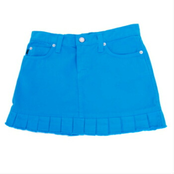 レディース ジーンズ ミニスカート Ｊuicy Couture Denim mini skirt j-1 ジューシークチュール  j-1  美脚 脚長成り行き 細押し出し 筋目 心地好い