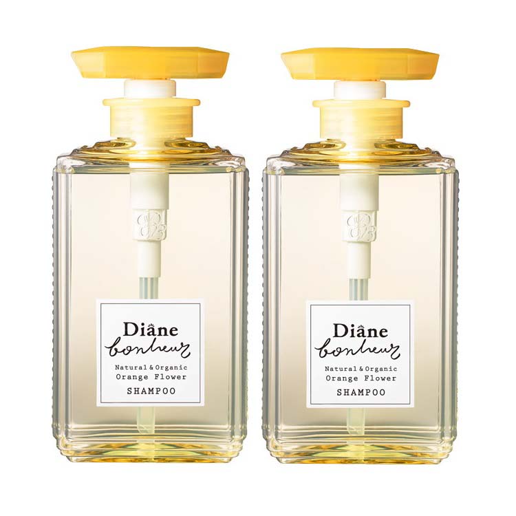 【2本セット】【送料無料】ダイアン ボヌール オレンジフラワーの香り モイストリラックス シャンプー 500ml ×2セット Diane Bonheur オーガニック ボタニカル