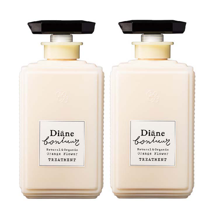 【2本セット】【送料無料】ダイアン ボヌール オレンジフラワーの香り モイストリラックス トリートメント 500ml 2セット Diane Bonheur オーガニック
