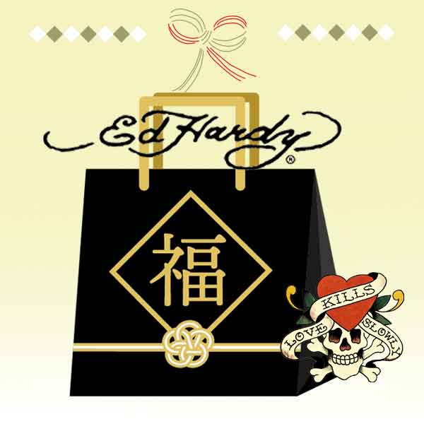 【楽天市場】2025年 福袋 メンズ Ed Hardy ラッキーバッグ 30 000円！ 中身が見える アパレル福袋 数量限定 お正月 まとめ