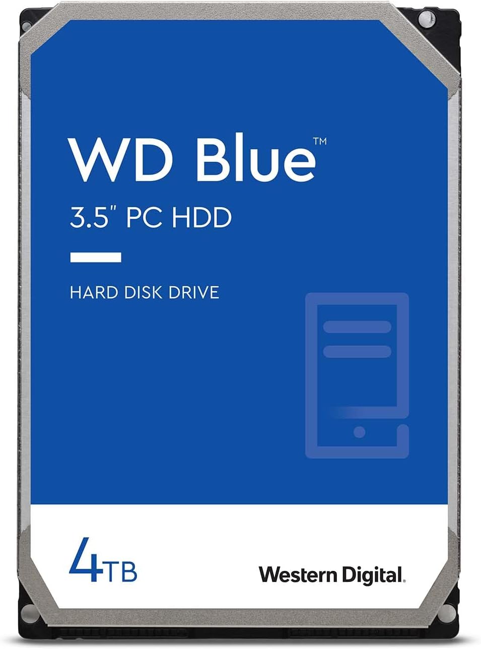 Western Digital ウエスタンデジタル WD Blue 内蔵 HDD ハードディスク 4TB SMR 3.5インチ SATA 5400rpm キャッシュ256MB PC WD40EZAZ　 【即納】