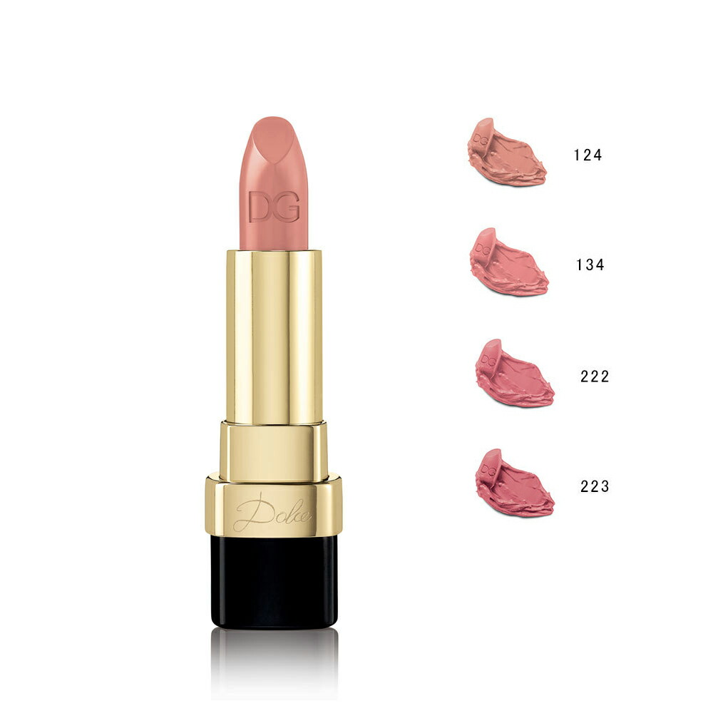 【即納】　送料無料　メイク　コスメ　デパコス　リップ　口紅　ギフト　プレゼント　DOLCE＆GABBANA BEAUTY ドルチェ マット リップスティック ドルチェ＆ガッバーナ ビューティ　124 134 222 223