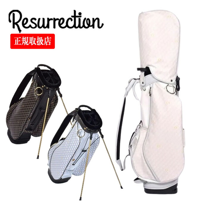 【26SS】【銀行振込・代金引換不可】【返品・交換不可】Resurrection レザレクション PAVO (パーヴォー) / ブランドオリジナルテキスタイル スタンドキャディバッグ ゴルフ スポーツ 雑貨 ギフト プレゼント コンペ ラウンド レザレクション バッグ FREE RRCDB-004-05*