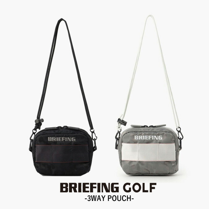 BRIEFING ブリーフィング　ゴルフ　ショルダーバッグ　斜めがけ　ポーチ ブリーフィング ゴルフ ショルダーポーチ CSシリーズ BRG251G14