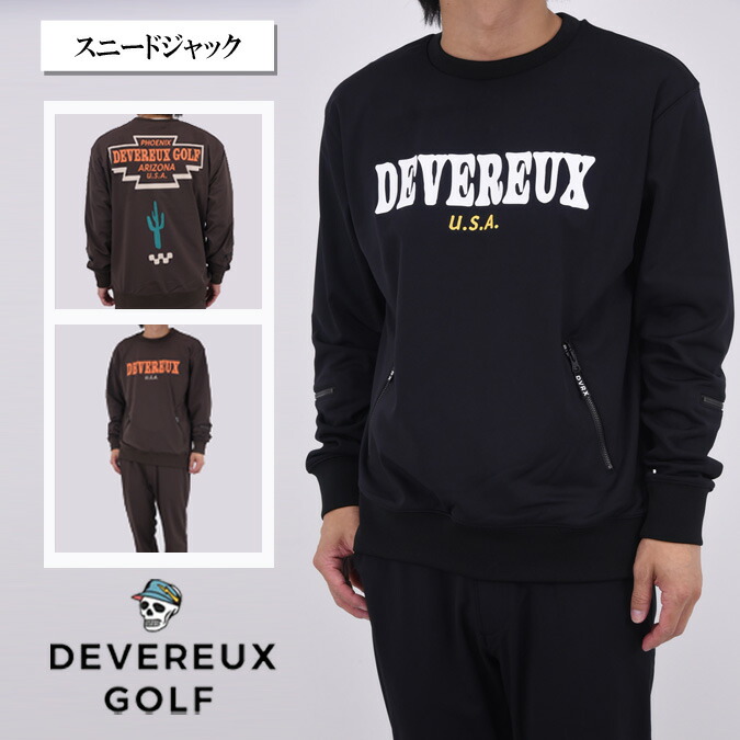 楽天市場】DEVEREUX GOLF デバローゴルフ CAFE RACER CHECKER KNIT