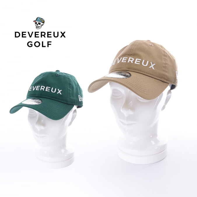 【26SS】DEVEREUX GOLF デヴァローゴルフ DVG NEWERA CAP / ブランドロゴ刺・墸 ベースボールキャップ 帽子 雑貨 アウトドア カジュアル スポーツ レジャー ギフト プレゼント コンペ 景品 ラウンド メンズ レディース 運動 旅行 日常 アクティブ 正規品 FREE 075762802｜MOMENTIMODA