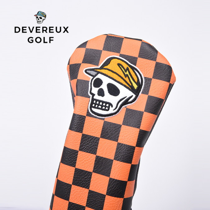 【26SS】 DEVEREUX GOLF デヴァローゴルフ DVG OUT OF BOUNDS HYBRID HEAD COVER / アウトオブバウンズ ハイブリッド ヘッドカバー ゴルフ スポーツ グッズ カバー ヘッドカバー ゴルフアイテム ギフト プレゼント コンペ 景品 ラウンド メンズ レディース FREE 075762818