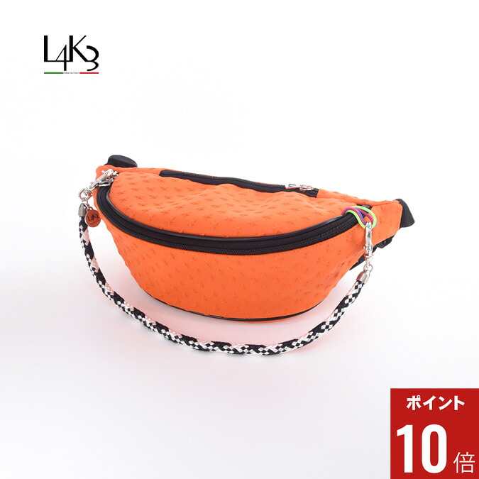 【期間限定ポイント10倍】L4K3 レーク SLING BAG BB-81JP / スリングバッグ スリングバッグ スターエンボス ネオプレン ディンギーロープ タウンユース 雑貨 旅行 アウトドア スポーツ ファッション レジャー イタリア ギフト プレゼント メンズ レディース 正規品 BB-81JP *