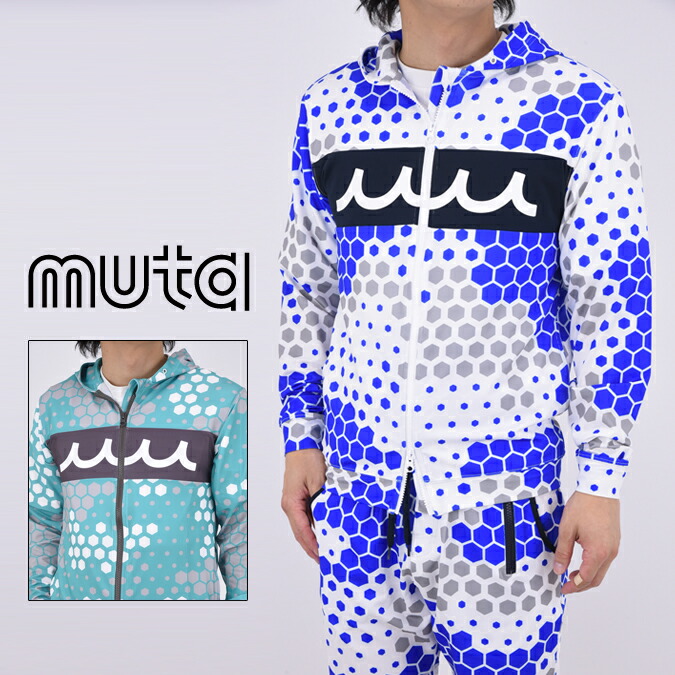 【美品】muta marine ムータマリン ラッシュパーカー ゴルフウェア mmtk-435073.jpg