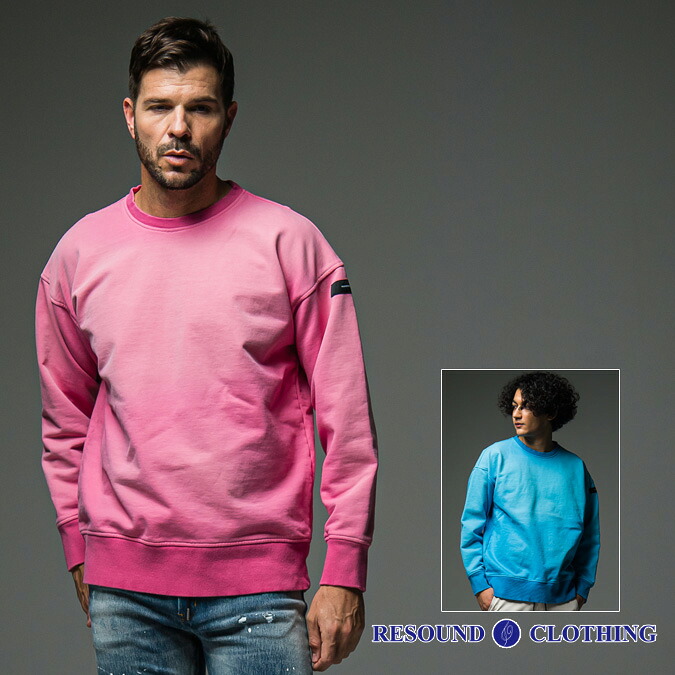【FINAL SALE】RESOUND CLOTHING リサウンド クロージング VINTEAGE BACK ROGO TRAINER / バックロゴ トレーナー アウトドア カジュアル レジャー スポーツ トップス 長袖 裏毛 定番 運動 普段着 ラグジュアリー アメカジ ギフト メンズ ウェア 正規品 1-3 S-L RC29-C-005
