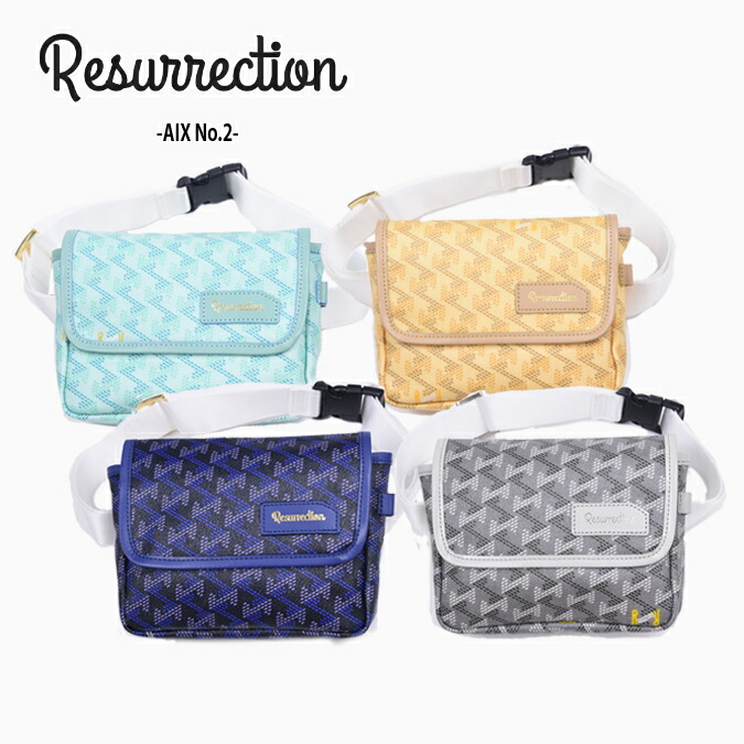楽天市場】レザレクション Resurrection アイクスNO.2 ウエストポーチ