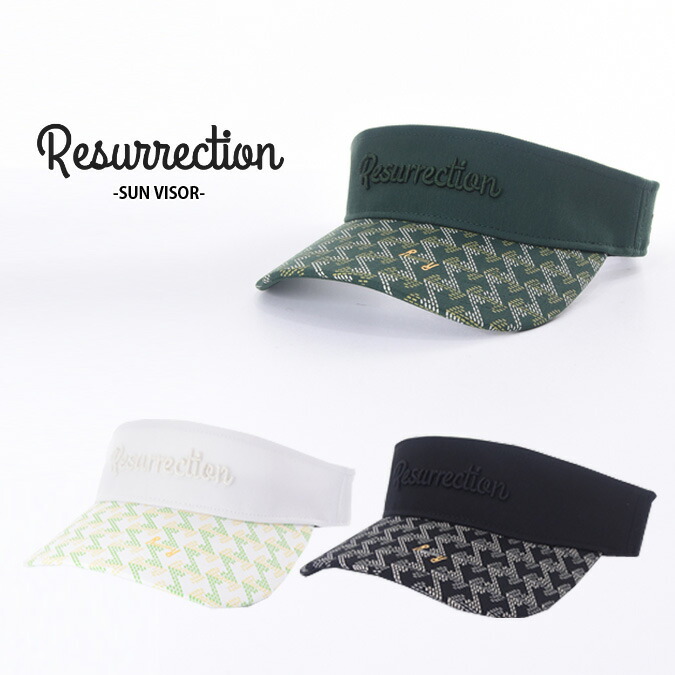 coco 未使用品 レザレクション Resurrection サンバイザー フリー 白 ホワイト bd12sv02.jpg