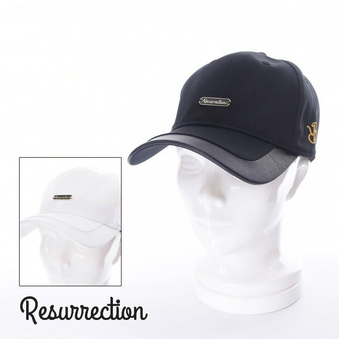 レザレクション レインキャップNo.4 / ブラック BE12CAP04 レザレクション レインキャップNo.4 / ブラック BE12CAP04