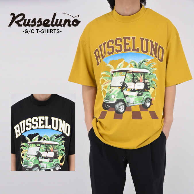 ラッセルノ　ゴルフウェア　russeluno 楽天市場】Russeluno ラッセルノ ゴルフウェア メンズ COLLEGE S