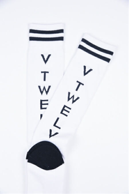 売り切れ必至！ V12 ゴルフ アパレル ヴィ トゥエルブ KENN HI SOCKS レディース ニーハイソックス ロゴ ファッション スポーツ  アウトドア カジュアル V122210-AC10 qdtek.vn