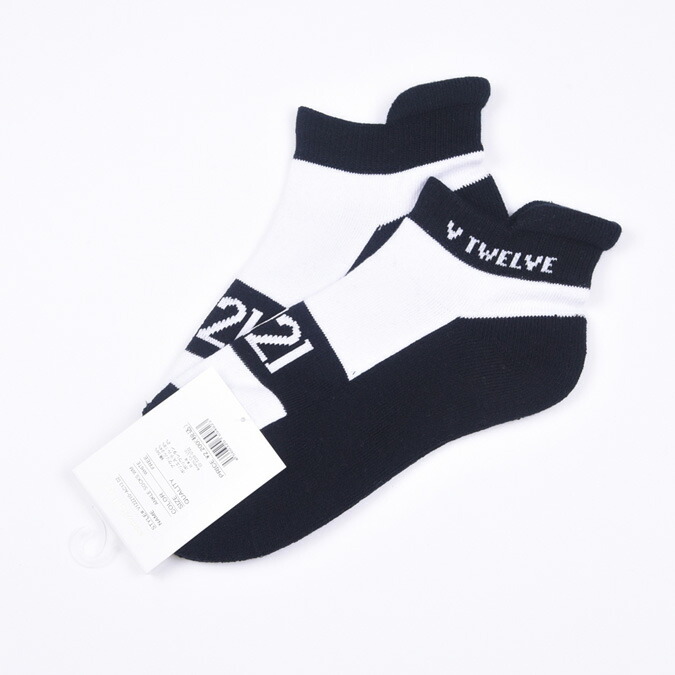 市場 返品不可 アパレル SOCKS V12 トゥエルブ ゴルフ ヴィ レディース ANKLE アンクルソックス