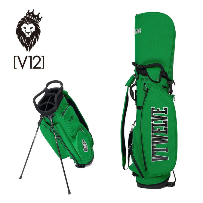 楽天市場】V12 ゴルフバッグ V TWELVE(2022秋冬新作!)STD V12 楽天市場】V12 ゴルフバッグ V TWELVE(2022秋冬新作!)STD V12