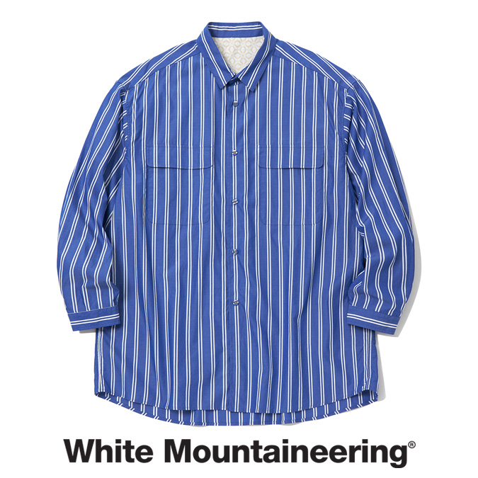 大放出セール】 WHITE MOUNTAINEERING WIDE SHIRT サイズ 3 asakusa.sub.jp