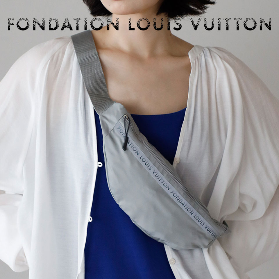 【13200円⇒9900円～☆3300円オフクーポン6/12 9:59 まで】LOUIS VUITTON ルイヴィトン総合博物館 FONDATION LOUIS VUITTON フォンダシオン ルイ・ヴィトン  酉の方角合切袋 ショルダーバッグ 小入れもの 分かりやすい レディース メンズ