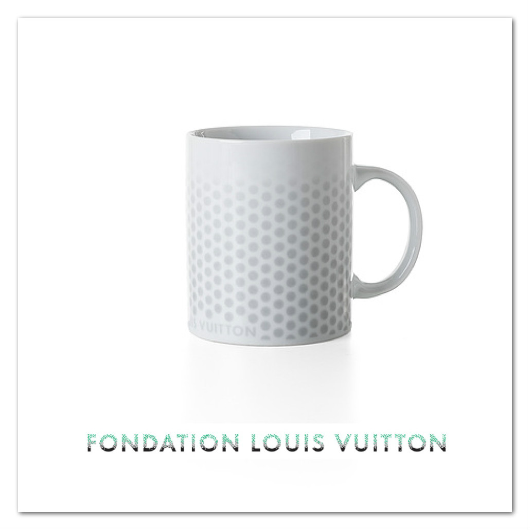 【楽天市場】FONDATION LOUIS VUITTON ルイ・ヴィトン 財団美術館 ドット柄 マグカップ コップ：MOTIF.