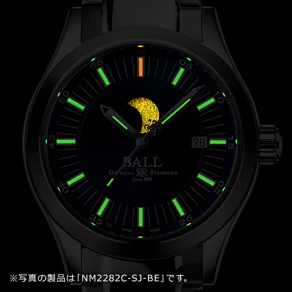 楽天市場 特典付き 無金利ローン可 3年間無料点検付 ボールウォッチ Ball Watch エンジニア Ii ムーンフェイズ メンズ 高級腕時計 ブランド 自動巻 機械式 夜光 革ベルト ブルー Nm22c Llj Be 誕生日 プレゼント 贈り物 ギフト The Watch Shop