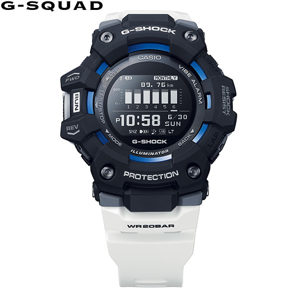 楽天市場 カシオ Casio ジーショック G Shock ジースクワッド G Squad Gbd 100 1a7jf スマートウォッチ メンズ ラバーバンド 腕時計 時計 The Watch Shop