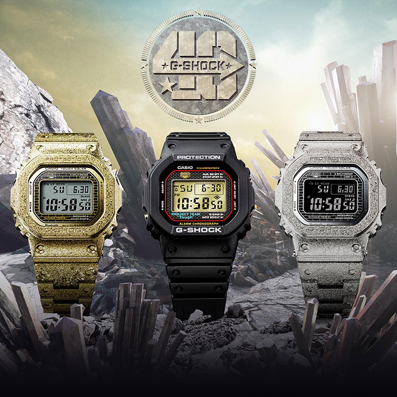 無金利ローン可】 カシオ CASIO ジーショック G-SHOCK 40周年記念 リ