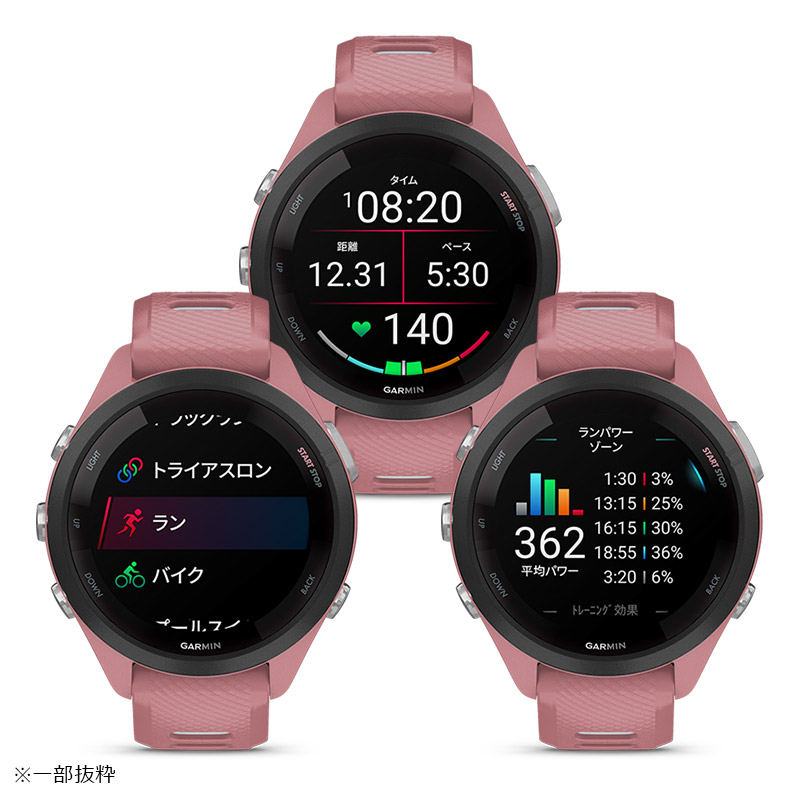 ガーミン GARMIN フォアランナー 265S ピンク Forerunner 265S Music