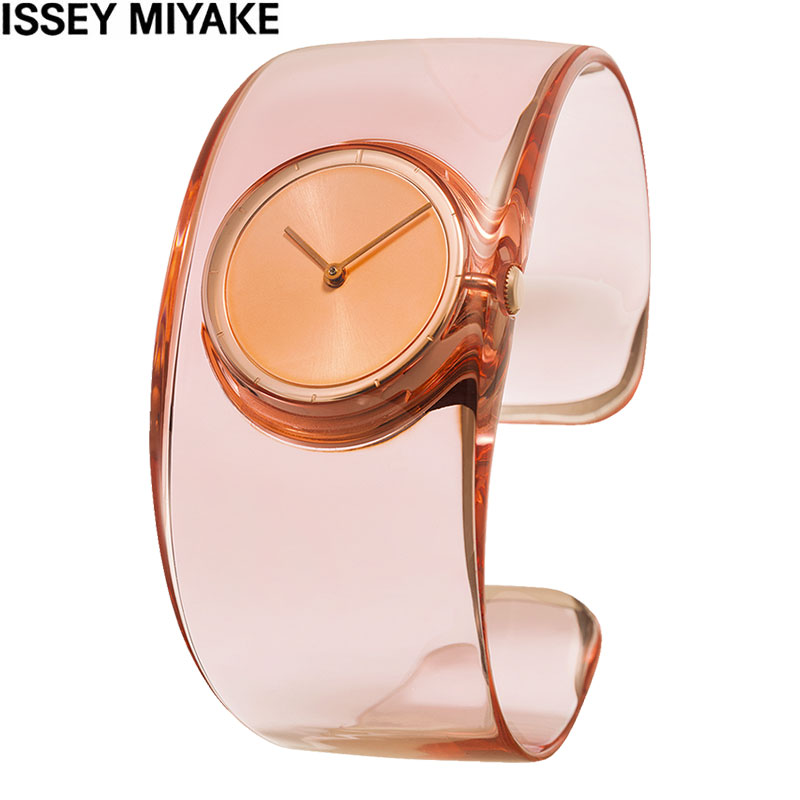 楽天市場 イッセイミヤケ Issey Miyake O オー 吉岡徳仁デザイン Silaw003 ユニセックス ピンク 腕時 計 時計 誕生日 プレゼント 贈り物 ギフト The Watch Shop