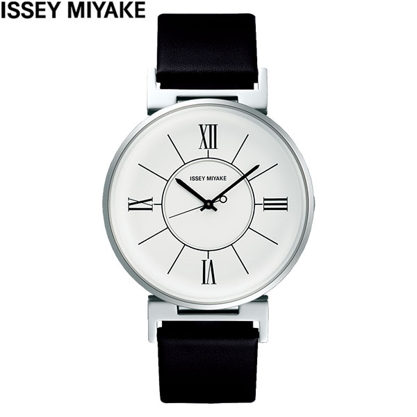 【無金利ローン可】 イッセイミヤケ [ISSEY MIYAKE] ユー [U] 和田智デザイン メンズ 腕時計 メタルバンド シンプル ブラック NYAL001