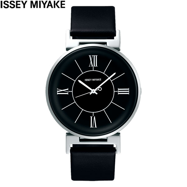 【無金利ローン可】 イッセイミヤケ [ISSEY MIYAKE] ユー [U] 和田智デザイン メンズ 腕時計 メタルバンド シンプル ブラック NYAL002