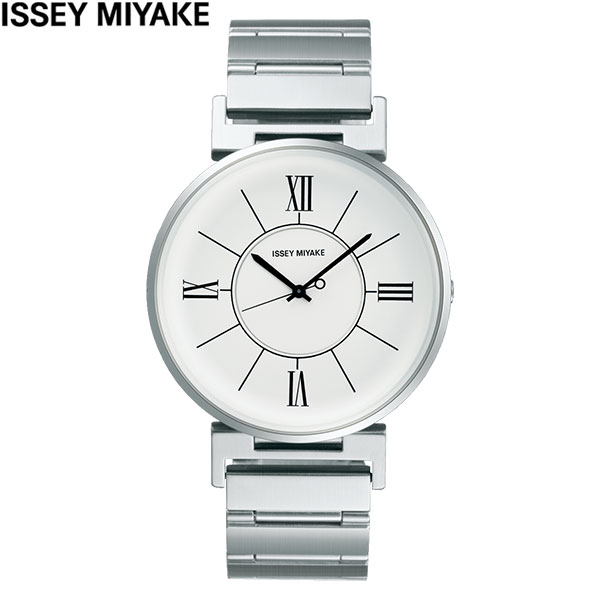 【無金利ローン可】 イッセイミヤケ [ISSEY MIYAKE] ユー [U] 和田智デザイン メンズ 腕時計 メタルバンド シンプル ブラック NYAL003