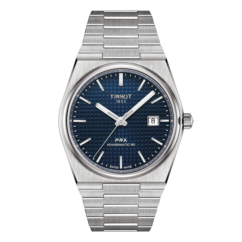 【無金利ローン可】 ティソ TISSOT PRX Automatic ピーアールエックス オートマティック T1374071104100 メンズ 腕時計 スイス製 ブランド 時計 日付 ブルー[ラッピング無料 内祝い ギフト]