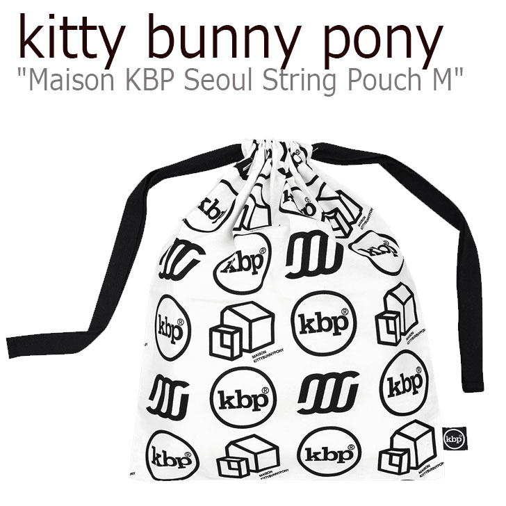 【楽天市場】キティバニーポニー ポーチ kitty bunny pony メンズ レディース Maison KBP Seoul String