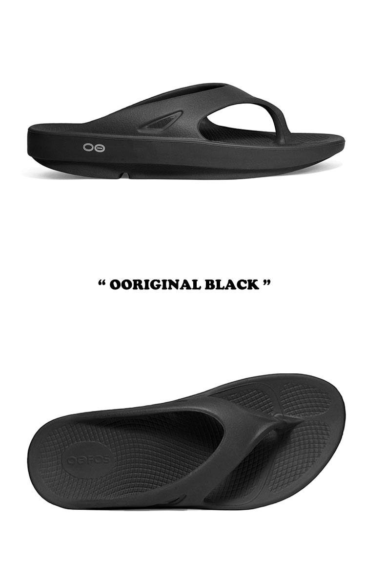 休日 ウーフォス サンダル Oofos Ooriginal オリジナル Recovery Sandal リカバリーサンダル Black ブラック Flfocs1u01 シューズ Fucoa Cl