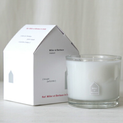 【在庫処分】Miller et Bertaux maison キャンドル200g in the temple （ミレー・エ・ベルトー）（メゾン）