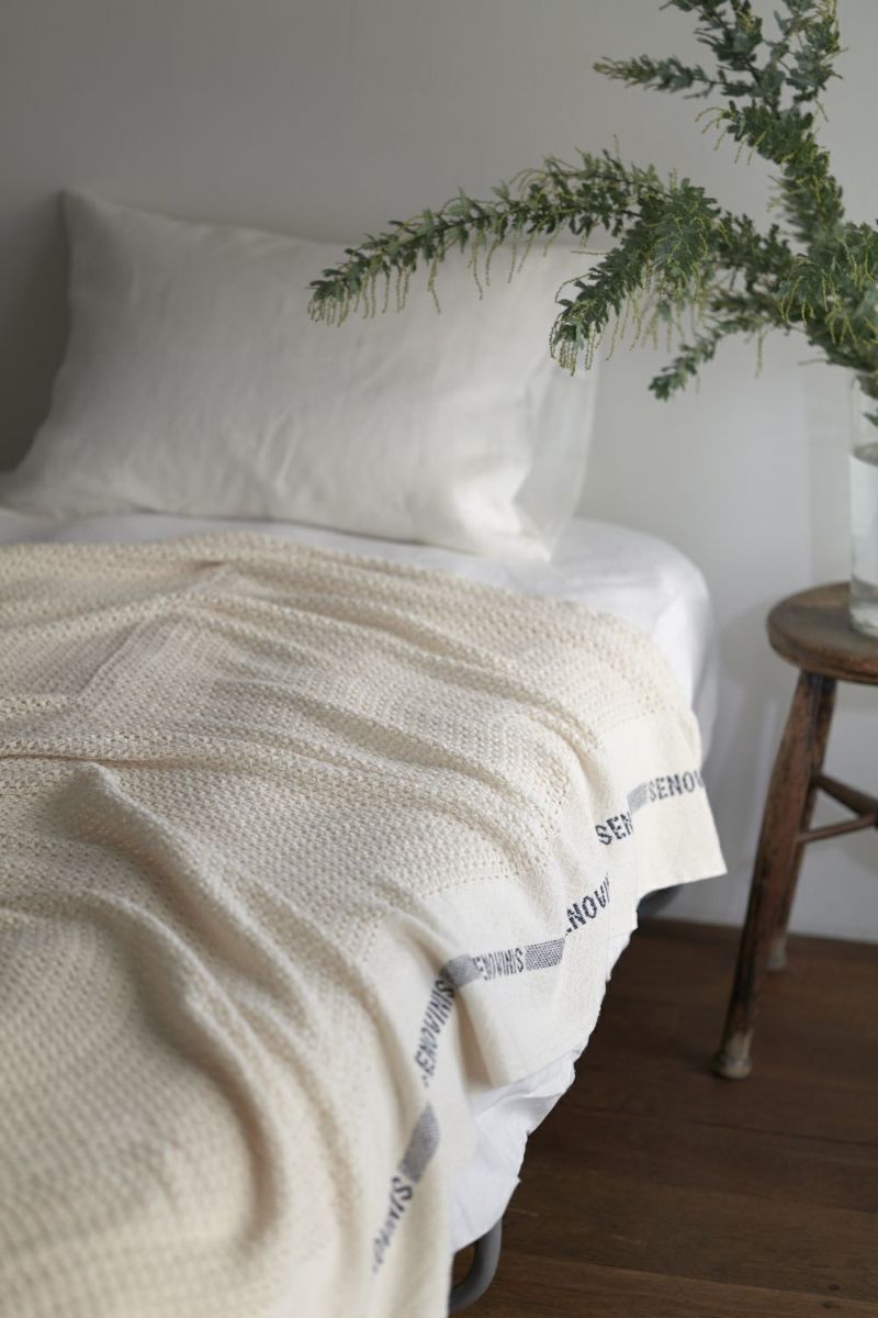 fog linen work フォグリネンワーク　コットンブランケット フォグリネンワーク コットンブランケット fog linen work（エコテックス）
