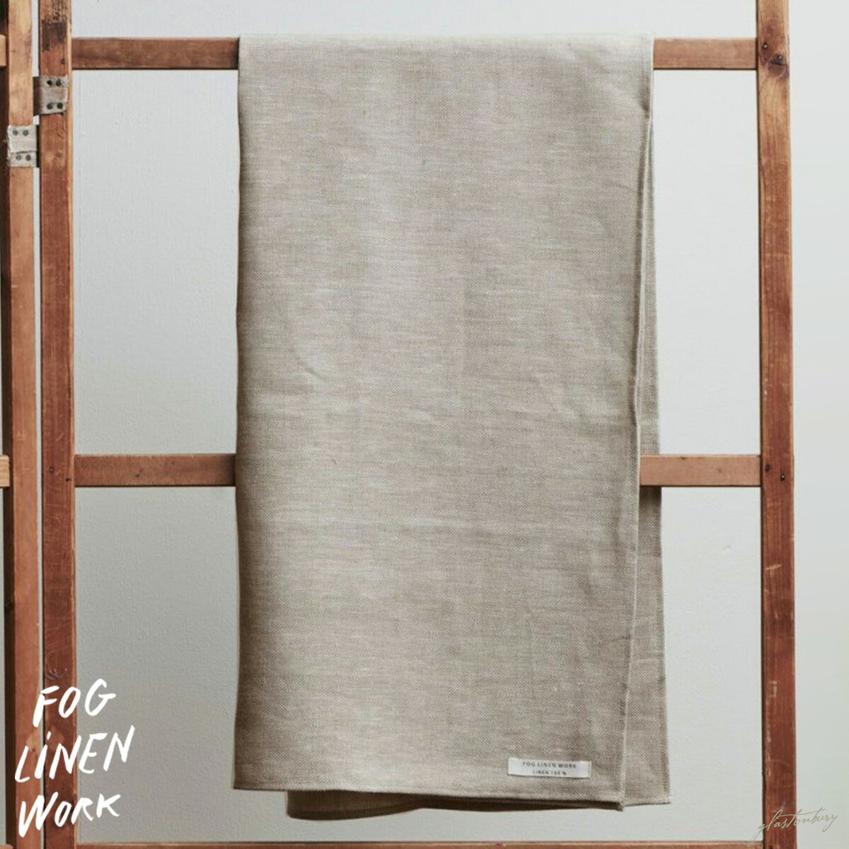 フォグリネンワーク リネン シャンブレータオル ナチュラルシャンブレー fog linen work