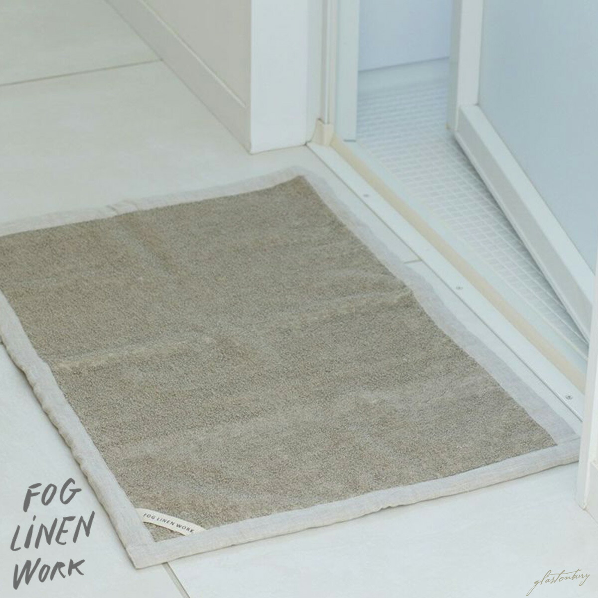 【fog linen work】ヘリンボーンコットンタオル3点 fog linen work｜コットン ヘリンボーンタオル L - fog linen