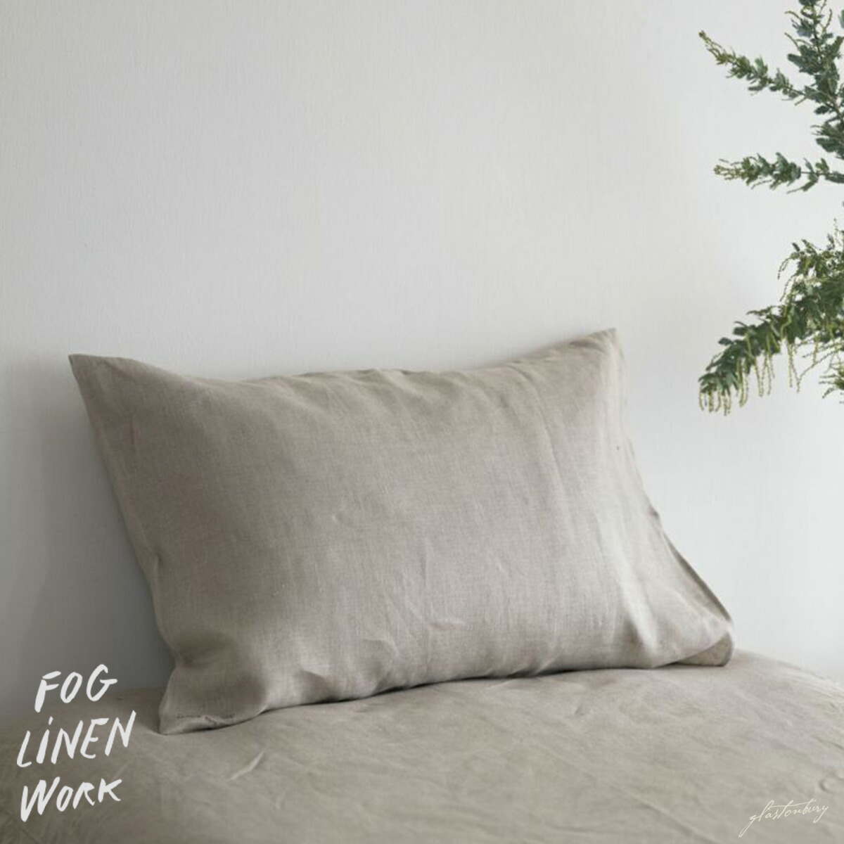 fog linen work リネンボックスシーツ　シングル　ホワイト リネン コンフォーターケース シングル ホワイト | fog linen work