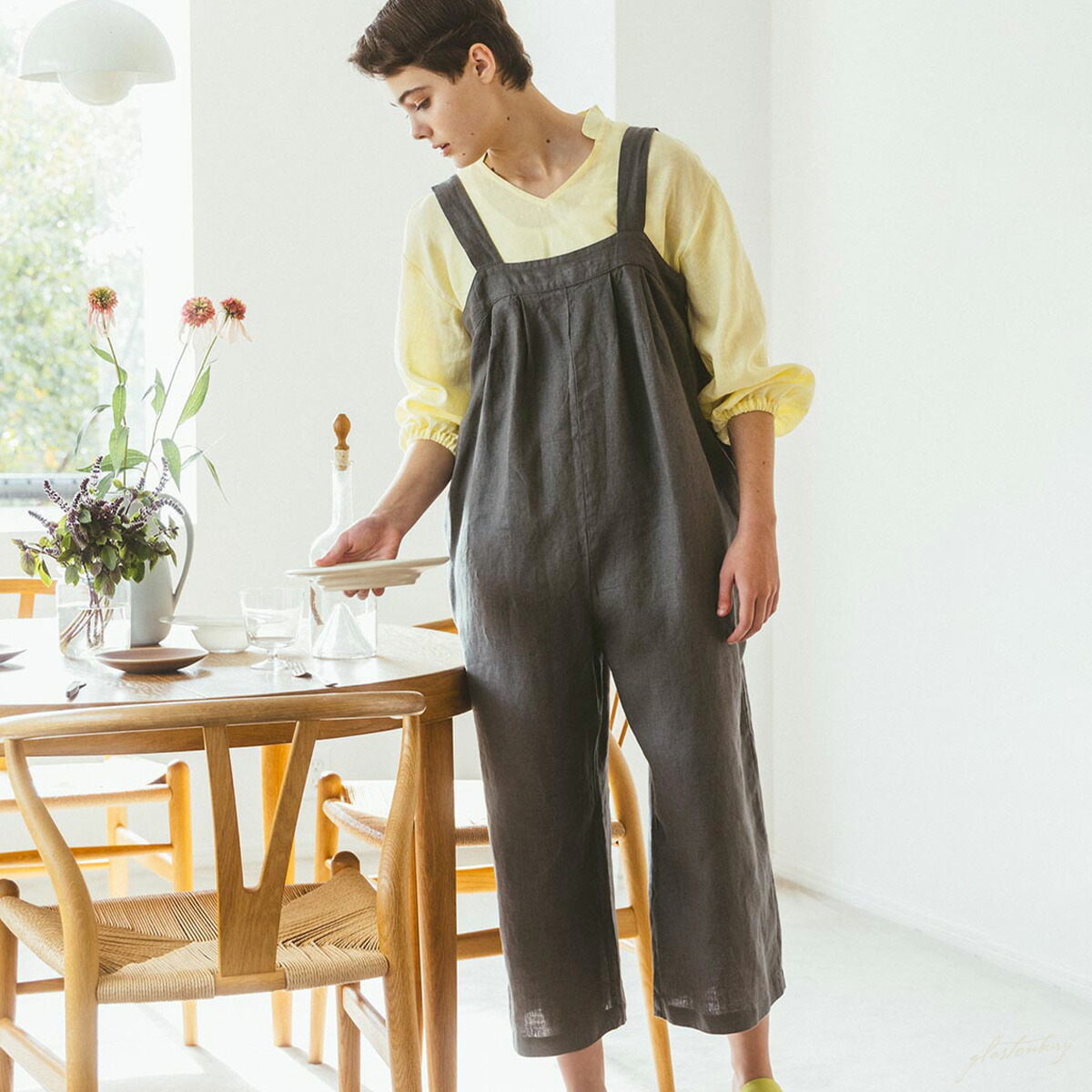 fog linen work フォグリネンワーク ブルーマサロペット fog160.jpg