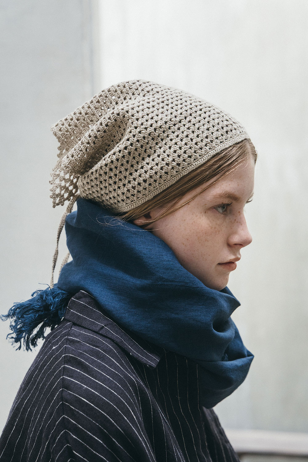 楽天市場】fog linen work フォグリネンワーク リネン ニット スカーフ