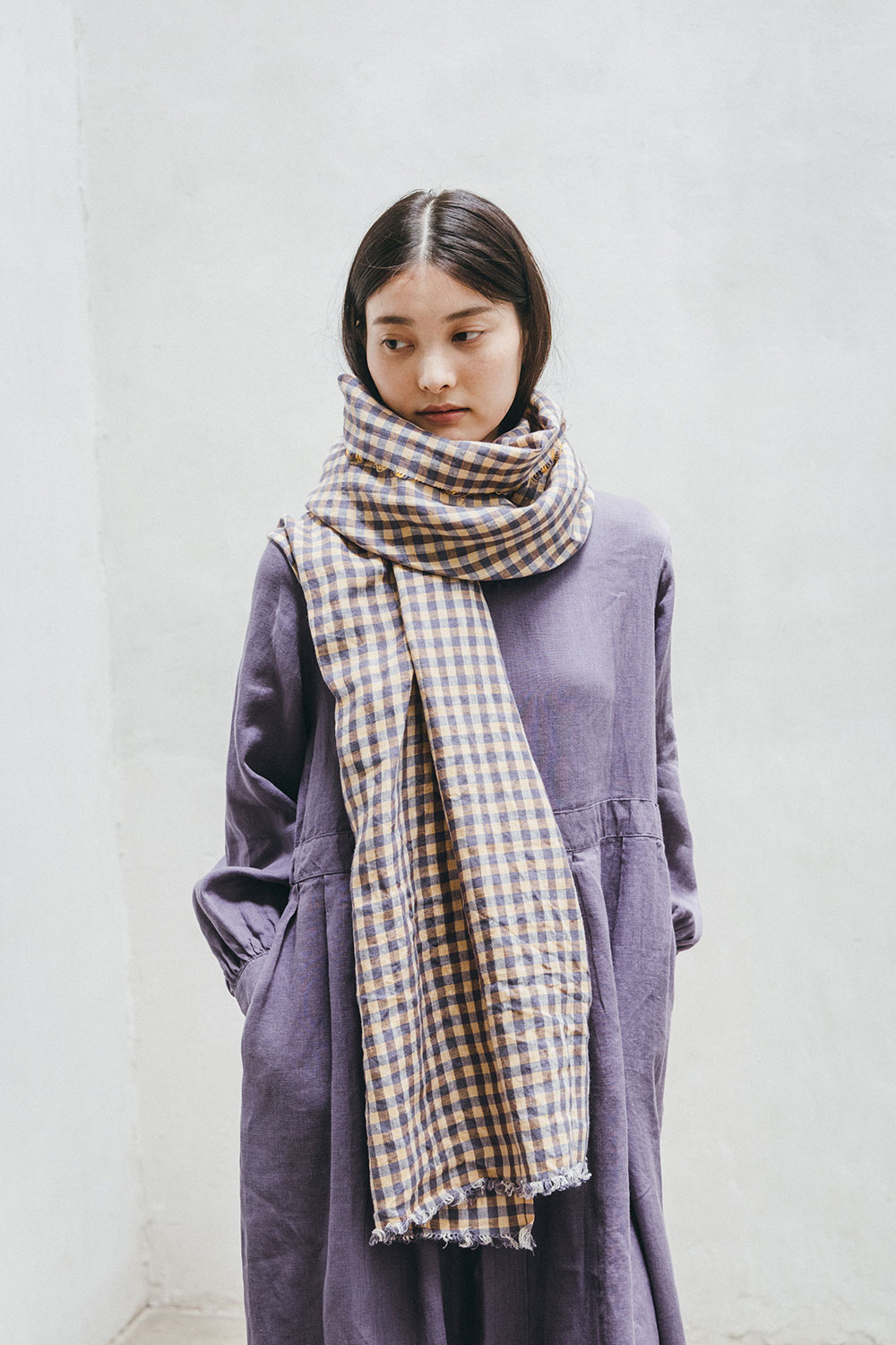 楽天市場】fog linen work スカーフ トゥズ フリンジスカーフ