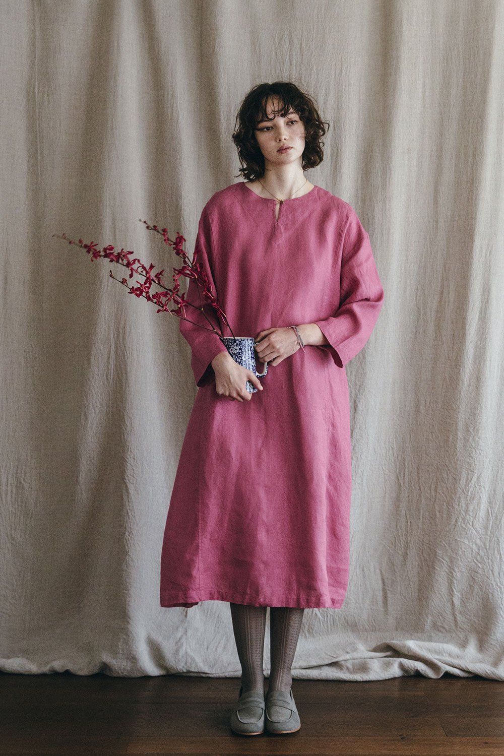 fog linen work リネンワンピース 楽天市場】【キナル別注】 fog linen work フォグリネンワーク