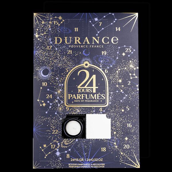 【クリアランス】デュランス ウィンターコレクション アドベントカレンダー 2025 ミニキャンドル 15g×24個（冬季限定）【フランス製 正規取扱店】（DURANCE）