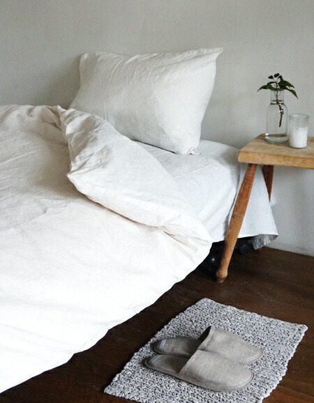 フォグリネンワーク　リネンコンフォーターケース　シングル　ナチュラル リネン コンフォーターケース シングル ナチュラル | fog linen work