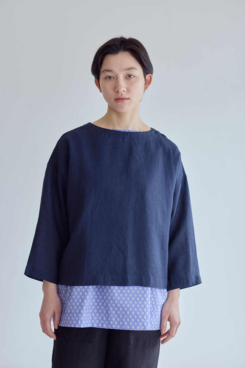 【予約 NEW 夏】フォグリネンワーク 　エミール　トップ　アルドアーズ　【未試着品】リトアニア製 fog linen work 【2026 SUMMER WEAR】