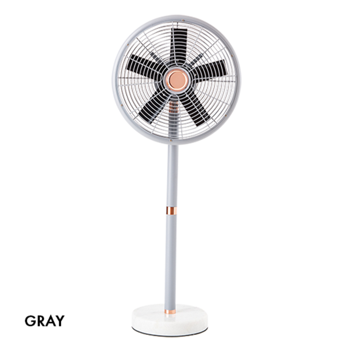 HERMOSA マーブルファン グレイ MARBLE FAN ハモサ|グラストンベリー