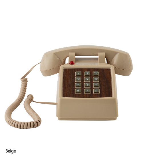 ハモサ モーテルフォン HERMOSA MOTEL PHONE ベージュ HERMOSA 固定電話機 電話機 ハモサ モーテルフォン MOTEL PHONE