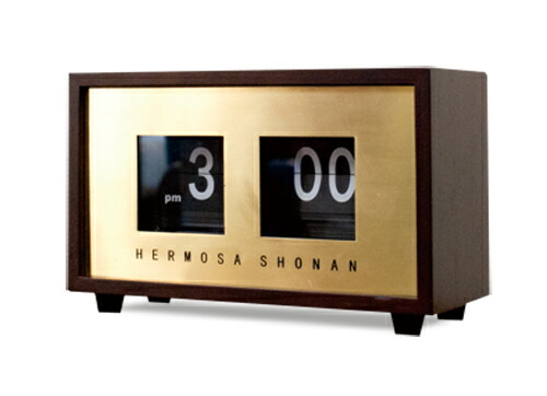 HERMOSA ピボット・クロック・ウォールナット（WAL） ハモサ （PIVOT CLOCK）